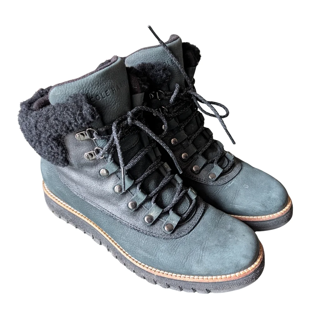 Cole Haan Women's Black Boots - Picture 1 of 8